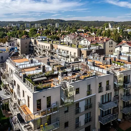 公寓 Sopocka Rezydencja, Sun & Snow 索波特